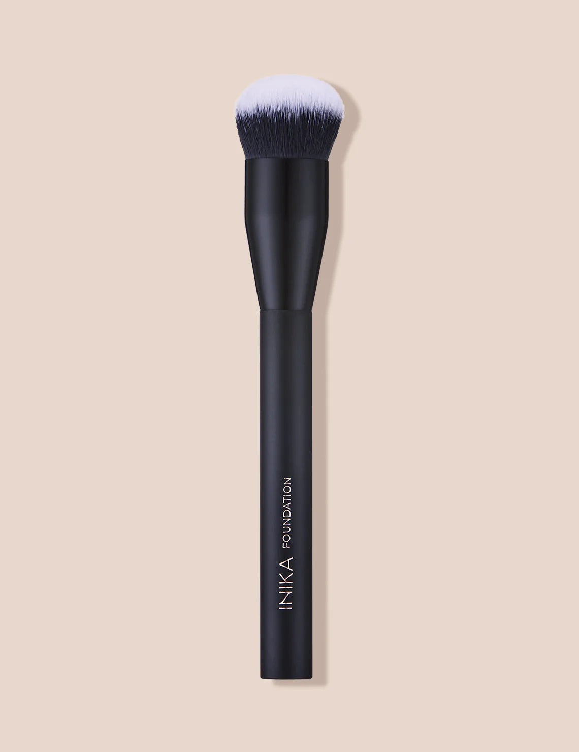 Foundation makeup brush. This makeup brush has fine, compact, soft bristles making it perfect for smooth, even foundation application. It is so soft to the touch that it feels like silk.