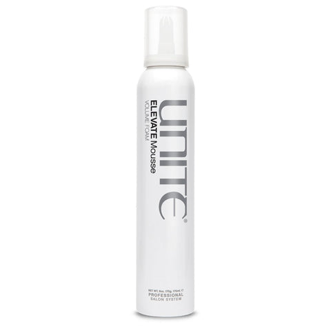 Unite bottle of mousse. Volume foaming mousse that is ideal for controlling curls or adding volume to your hair.