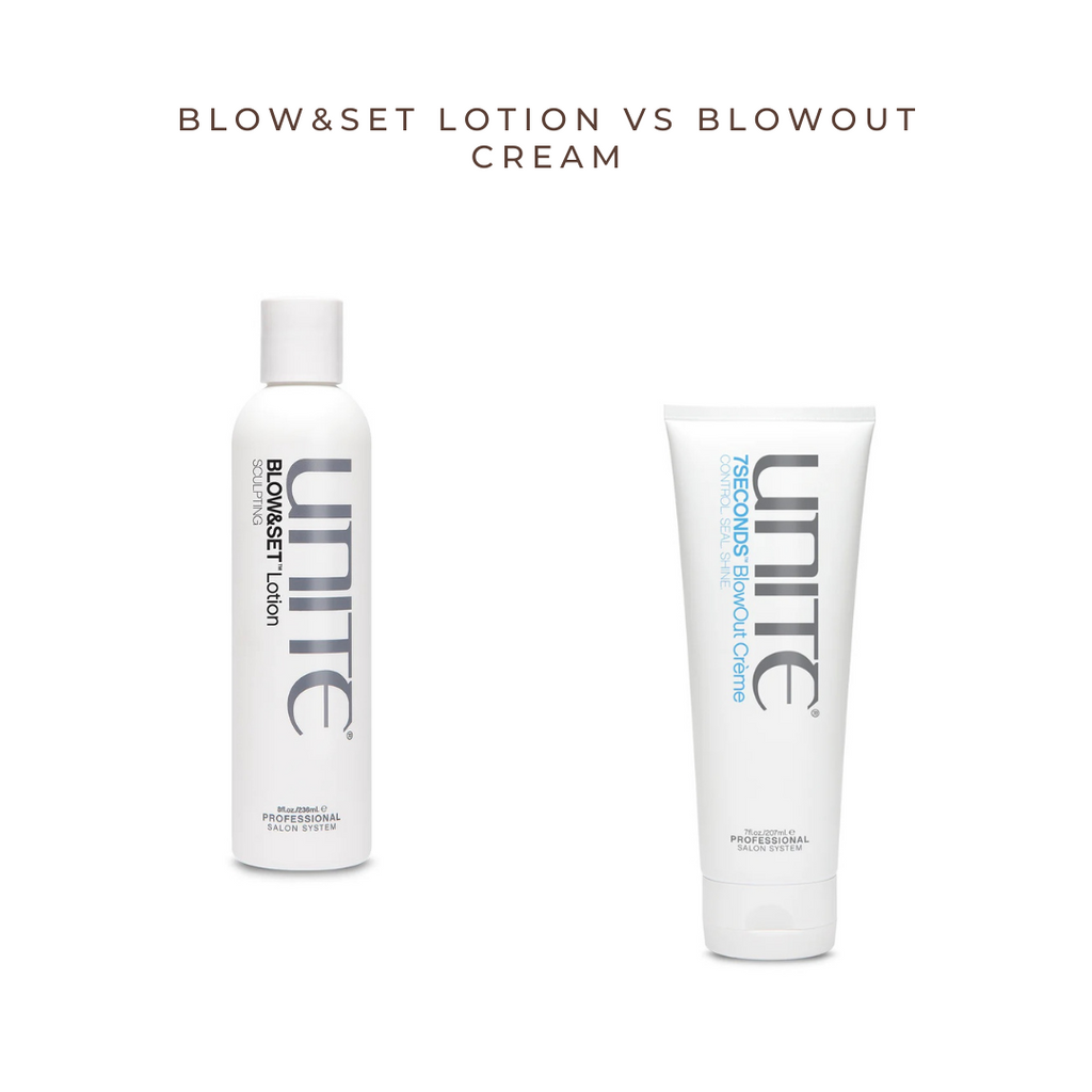 Blow&Set Lotion vs Blowout Cream